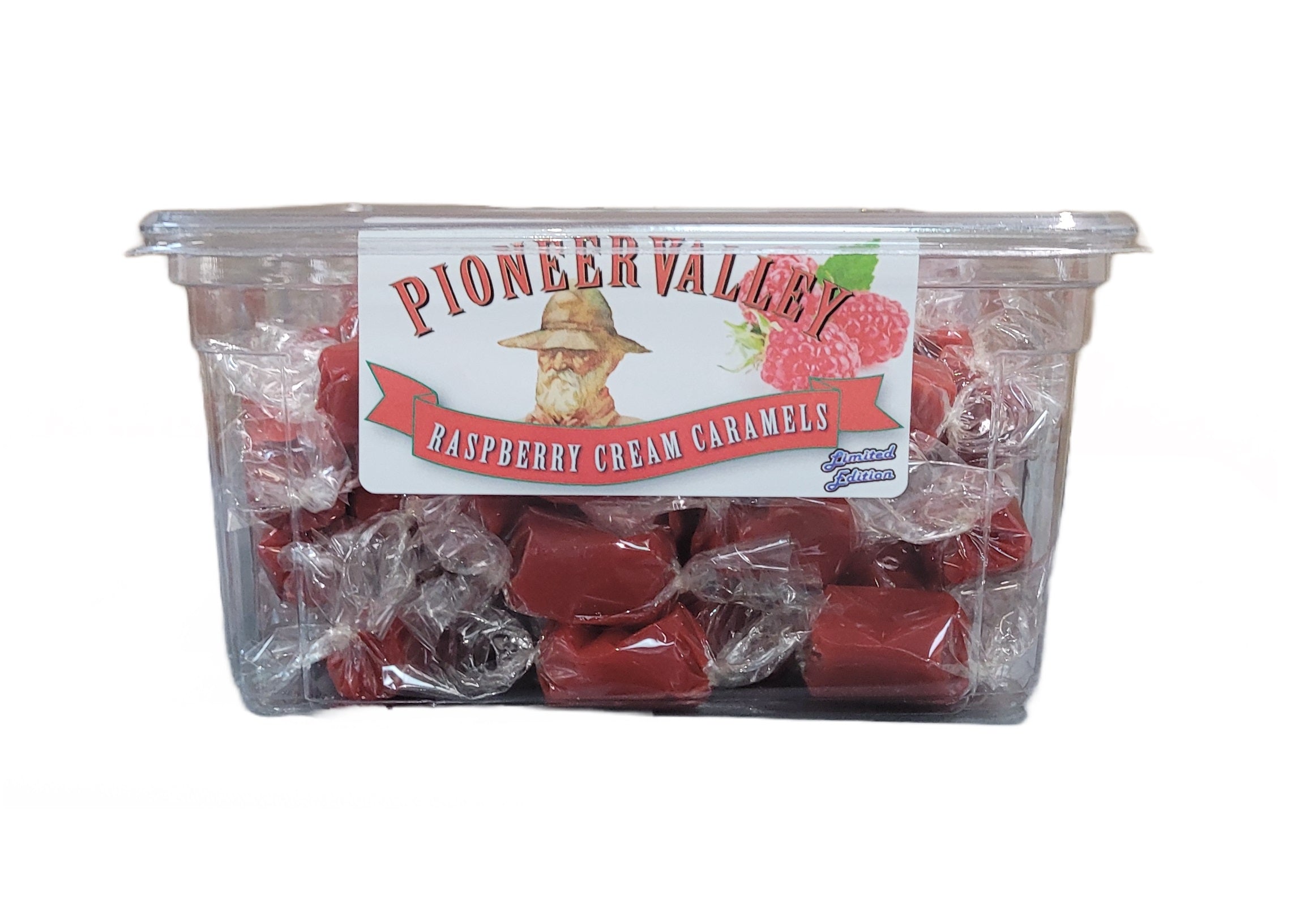 Raspberry Cream Caramels - 8oz gift box – PioneerValley